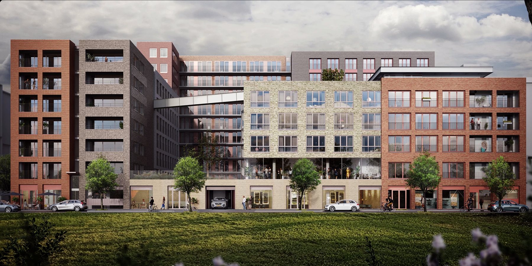 Domūs residential complex, Amsterdam Houthaven